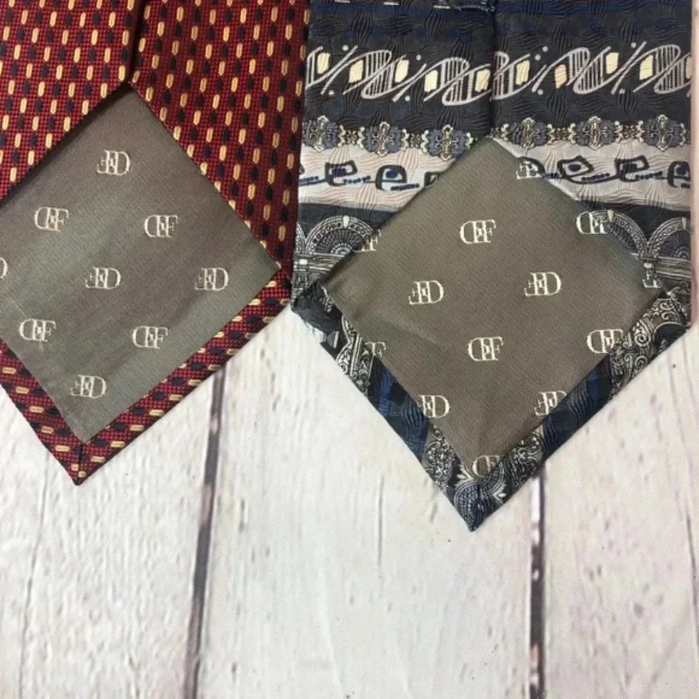 Vintage Daniel De Fasson men's silk neck tie